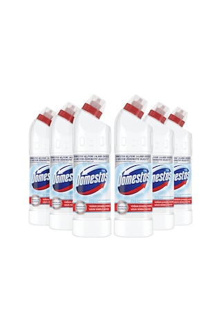 Domestos Yoğun Kıvamlı Çamaşır Suyu Kar Beyazı 6 x 750 ML