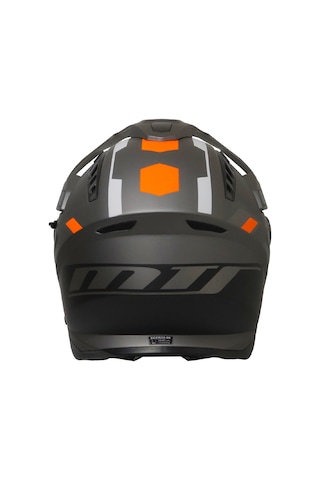 Fr805 Natura Cross Motosiklet Kaskı Güneş Vizörlü Enduro Full Face Kask Çok Renkli