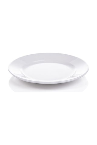 12 Adet Melamin Servis Tabağı -lokanta Çukur Tabak Tabağı, 20 Cm