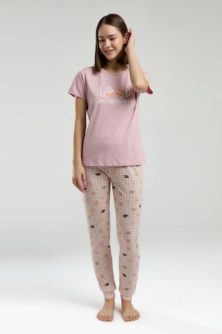 Rolypoly Kadın Pembe Pijama Takımı Rp3587-s-v1 Pembe