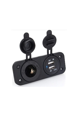 Usb Ve Şarj Soketi - 12V Tekne Karavan Usb Şarj
