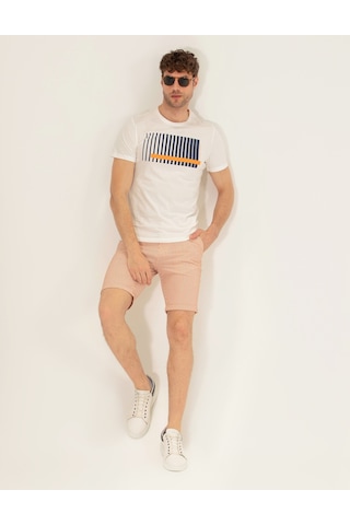 Pierre Cardin Erkek Turuncu Şort / Bermuda 50264862-vr051 Turuncu