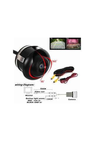 360 Hd Araç Arka Görünüm Ön Geri Görüş Kamerası