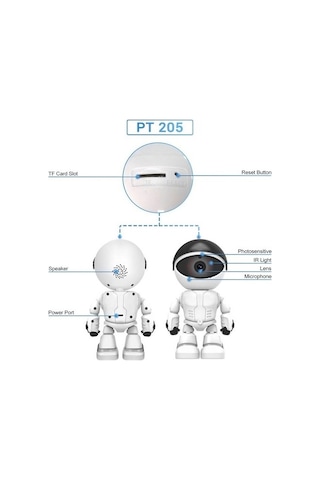 Robot Görünümlü Uyumlu Bebek Evcil Hayvan/bakıcı Gözetl...