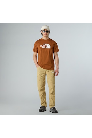 The North Face M Ss Easy Tee Erkek Tişört Nf0a8a6cboe1 Nf0a8a6cboe1 Yank Yanık Kahve