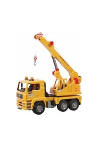 Bruder Man Vinçli Kamyon Sarı 02754