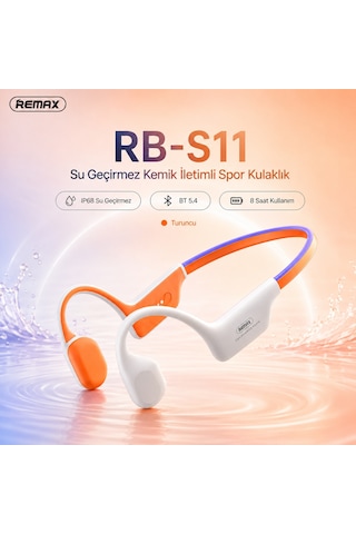 Remax RB-S11 Yvton Serisi Bluetooth 5.4 Kemik İletimli Kulak İçi Spor Kulaklığı