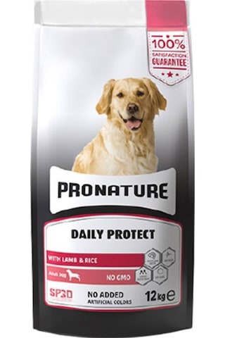Pronature Kuzu Etli Pirinçli Yetişkin Köpek Maması 12 KG