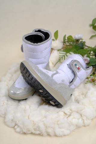 Oksit Dulcie Cırtlı Termal İçi Kürklü Unisex Çocuk Kar Botu 001