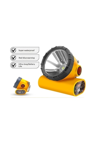 Exprof Explosion-proof Ma Ex 100w Şarjlı Baret Feneri Çok Renkli