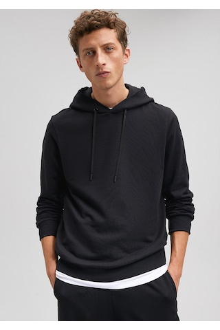 Mavi - Mavi Black Kapüşonlu Siyah Sweatshirt 0s10135-900 Siyah