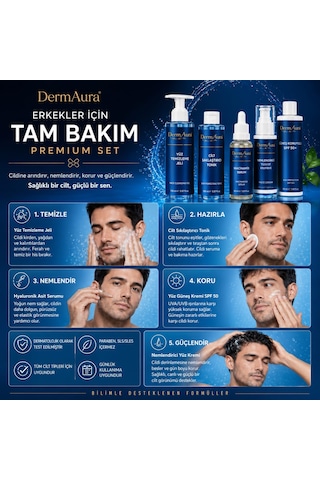 Erkekler İçin Tam Bakım Premium Set
