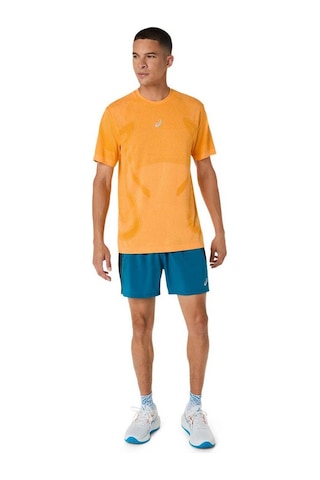 Asics Road Seamless Erkek Sarı Koşu T-shirt 2011d355-800 Sarı