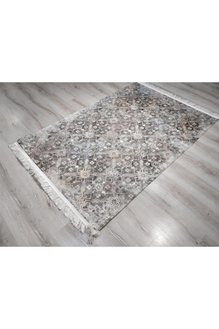 Yamalıhome Angel 1395-00 Eskitme Vintage 120X180 Cm Saçaklı Kilim