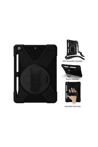 Apple Uyumlu iPad, 9.7 2018 6.Nesil Kılıf A1893 A1954 Defender Zırh Case