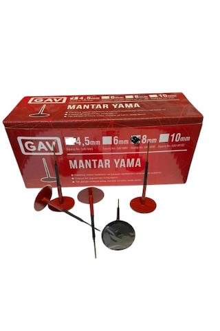 Gav 8 Mm Mantar Yama 20 Li Paket Gav 8 Mm Mantar Yama 20 Li Paket