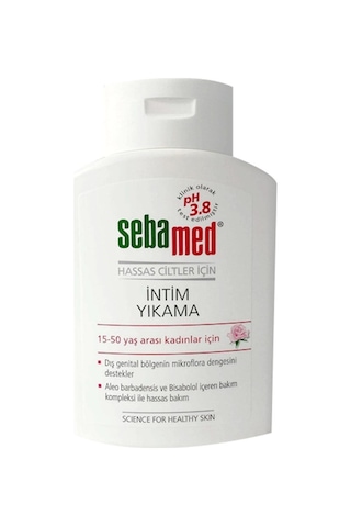Sebamed İntim Yıkama Jeli - Hassas Ciltler için ph 3.8 Dış Genital Bölge Temizleyici İntim Bakım Ürünü 200 ML