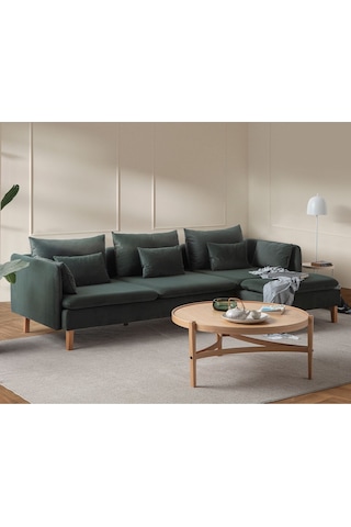 Flexy Köşe Koltuk Takımı Yeşil