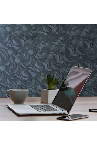 Tink 3d Kendinden Yapışkanlı Akustik Keçe Panel Modern Desenli 52x98 Cm 10 Adet 5 M² Koyu Gri