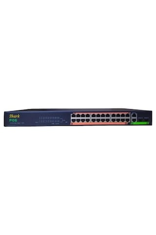 Shark Txe234 24p 10/100 Poe+2p G+2p Sfp Managed Sw