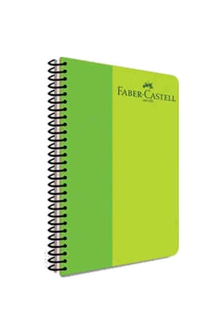 Faber Castell Bicolor 80 Yaprak Pp Kapak Spiralli Kareli Defter 1 Adet