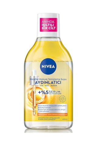 Nıvea Aydınlatıcı Micellar Makyaj Temizleme Suyu 400ml