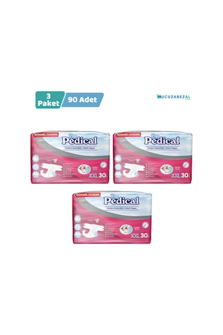 Dr. Pedical Belbantlı Tekstil Yüzey Hasta Bezi Ekstra Ekstra Large 2xl 30x3 90 Adet 2XL
