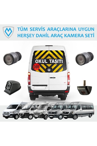 UNIQUE UQ-M7012M QDV Kayıtlı Kamera Sistemi ( Monitör+4 Kamera)