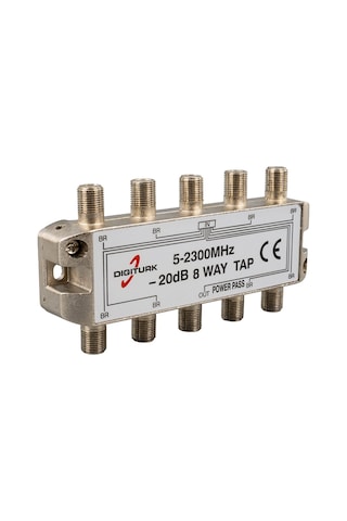 Dıgıturk 4816 5-2150 Mhz 20db 8 Yollu Tap Swıtch 1/8 Splıtter