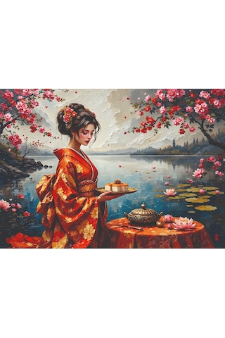 Nova Puzzle 1000 Parça Geyşa Puzzle - 41213
