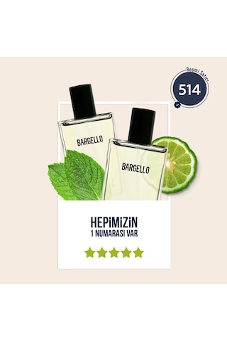 Bargello 514 Oryantal Erkek Parfüm EDP 2 x 50 ML