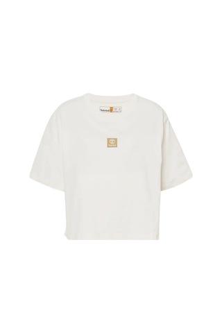 Timberland Short-sleeve Tee Vıntage Whıte Kadın T-shirt Beyaz