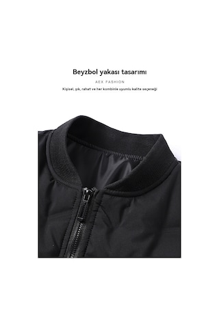 Erkekler İçin Sonbahar Ve Kışlık Kalın, Sıcak, Pamuklu, Dolgulu Ceketler Mavi