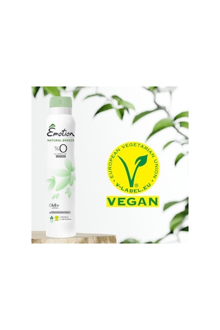 Emotion Natural Breeze Kadın Sprey Deodorant 3 x 200 ML