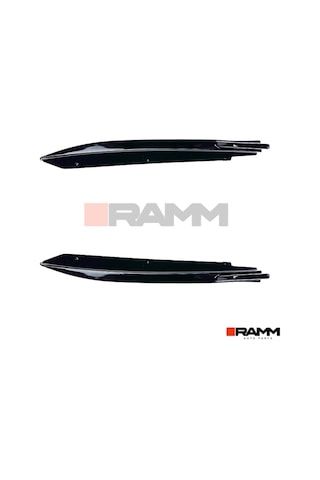 Bmw G30 M-tech Arka Tampon Bıçağı Sağ-sol Parlak Siyah