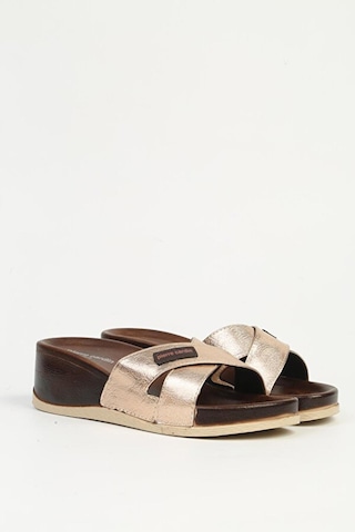 Pierre Cardin Pc-7010 Kadın Terlik Bronz