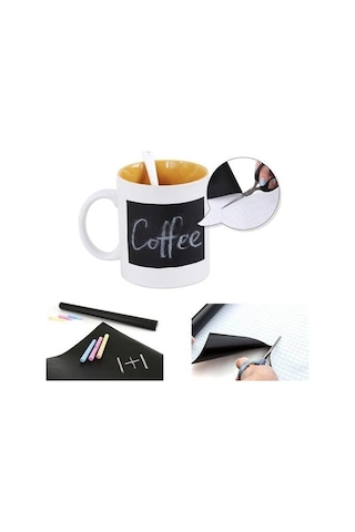 Mcg Sticker Rulo Yapışkanlı Çocuk Yazı Yazma Tahtası Yazı Yazma Sticker