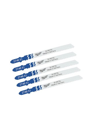 Milwaukee T101A Metal Dekupaj Bıçağı 75 MM 5'li 4932274651