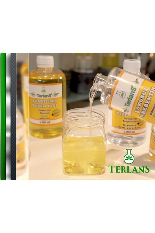 Terlans Kokusuz Terebentin Ve Keten Yağı 2x1000 Ml Resim Yağı Yağlı Boya Seti Yardımcı Malzemeler