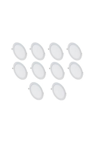 Cata Ct-5169 10 Adet 18W Slim Led Panel Armatür Alüminyum Kasa Beyaz