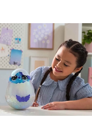 Hatchimals Sesli Ve Işıklı Alive Mystery Hatch Draggle İnteraktif Peluş Sürpriz Yumurta Cicciobello
