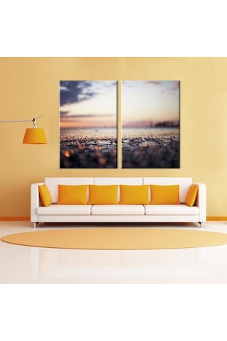 Yağmur Damlaları Kanvas Tablo 100x90cm