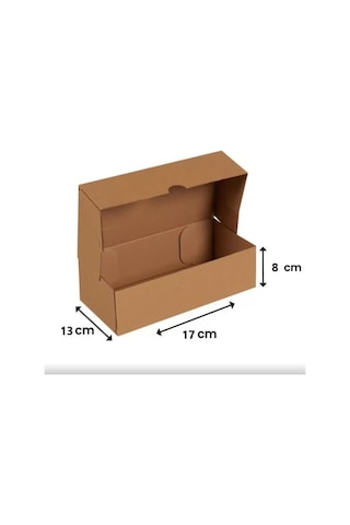 E-ticaret Kargo Kutusu 4 Nokta, 25x16x10 25 Adet 1