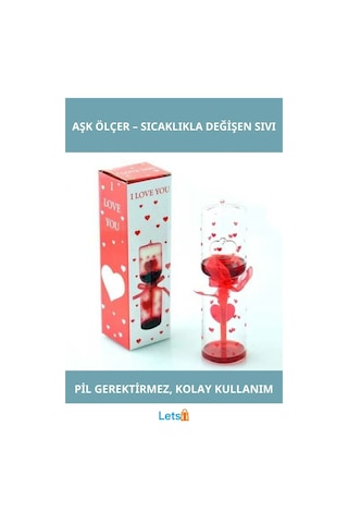 Vücut Isısına Göre Aşk Ölçen Hediye Aracı 1 Adet