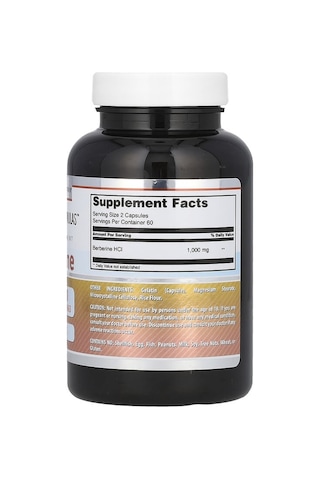 Amazing Nutrition, Berberine, 120 Capsules 500 Mg Per Capsule