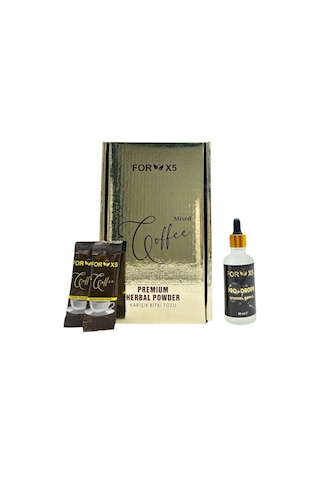 Coffee Bitkisel Kahve Karışımı Bitkisel Damla Karışımı Filtre