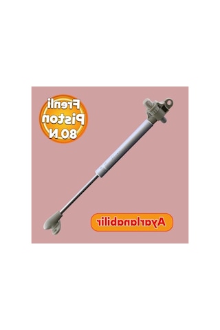 Ayarlanabilir Gazlı Piston Amortisör - Beyaz 80 N