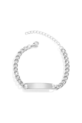 Chavin Gri Çelik Erkek Künye Bileklik Eu40by