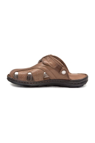 Gedikpaşalı 2007 Kahve Erkek Ayakkabı Terlik-Sandalet (184784601) Kahverengi