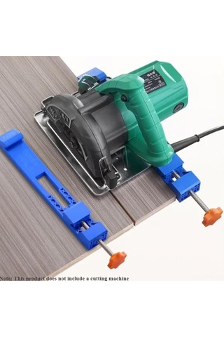 Tenfowee Kesme Hassasiyeti İçin Ayarlanabilir Makine Tabanı Rayı - Ahşap Kesim Rehberi Ve Konumlandırma Kelepçesi